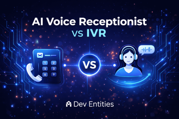 AI voice receptionist vs IVR comparison for appointment based businesses