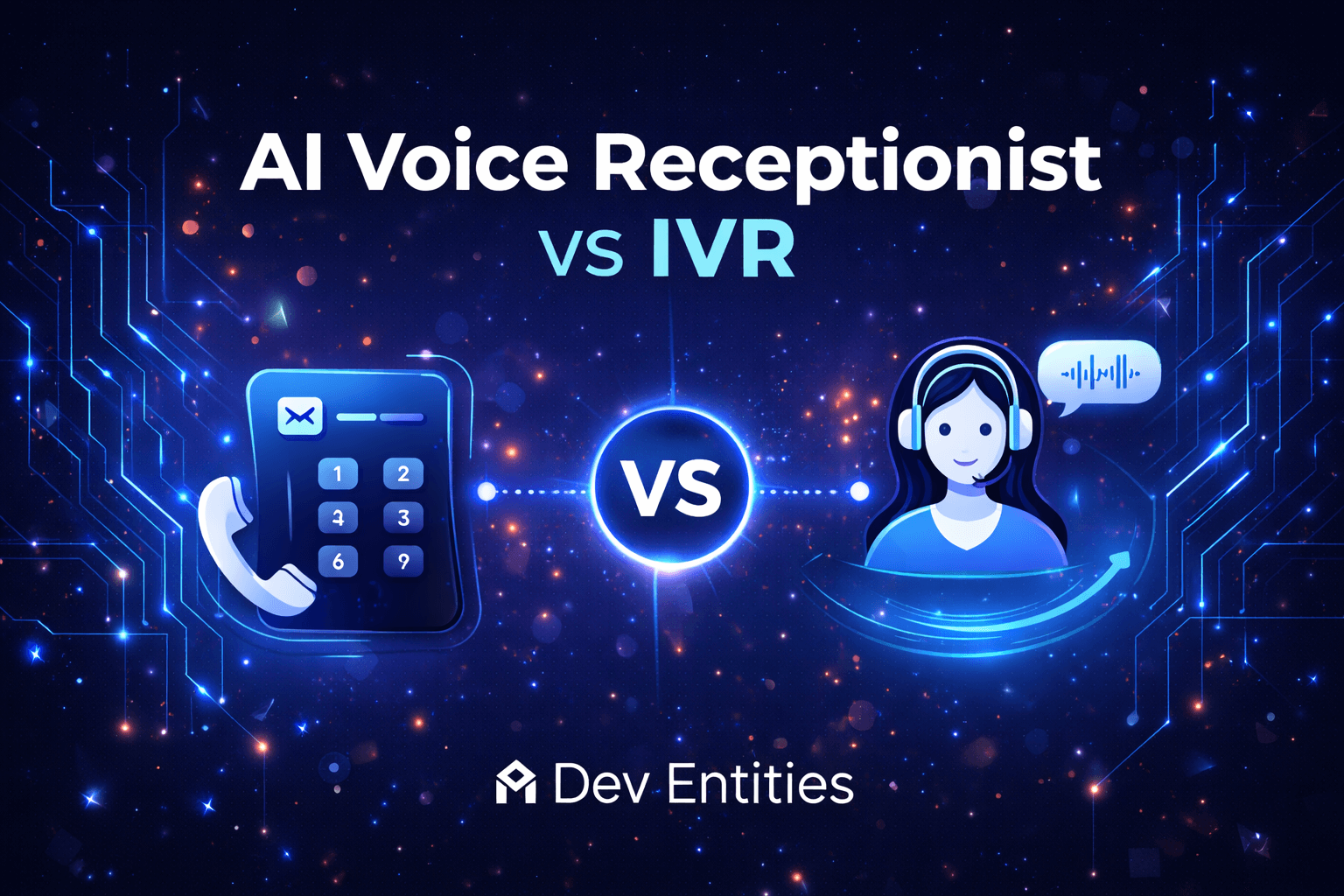 AI voice receptionist vs IVR comparison for appointment based businesses