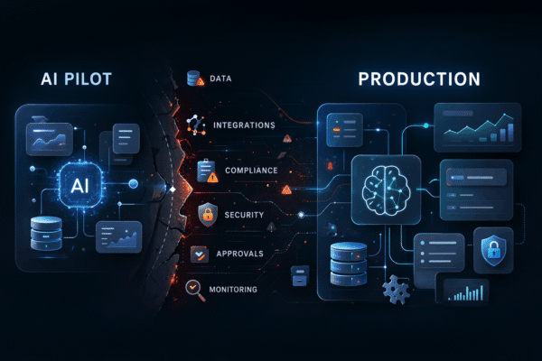 AI pilot to production challenges in enterprise AI rollout